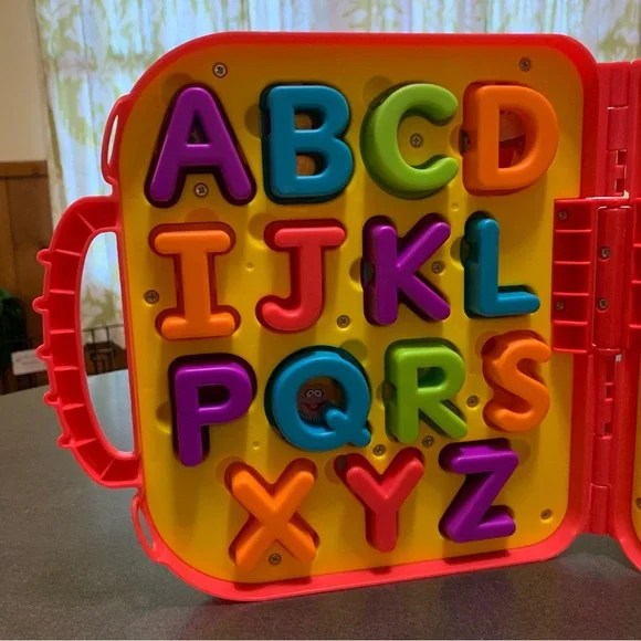 Sesame Street Elmo On The Go ABC Letters Case Hasbro 2014 Alphabet Complete Set - Picture 10 of 14